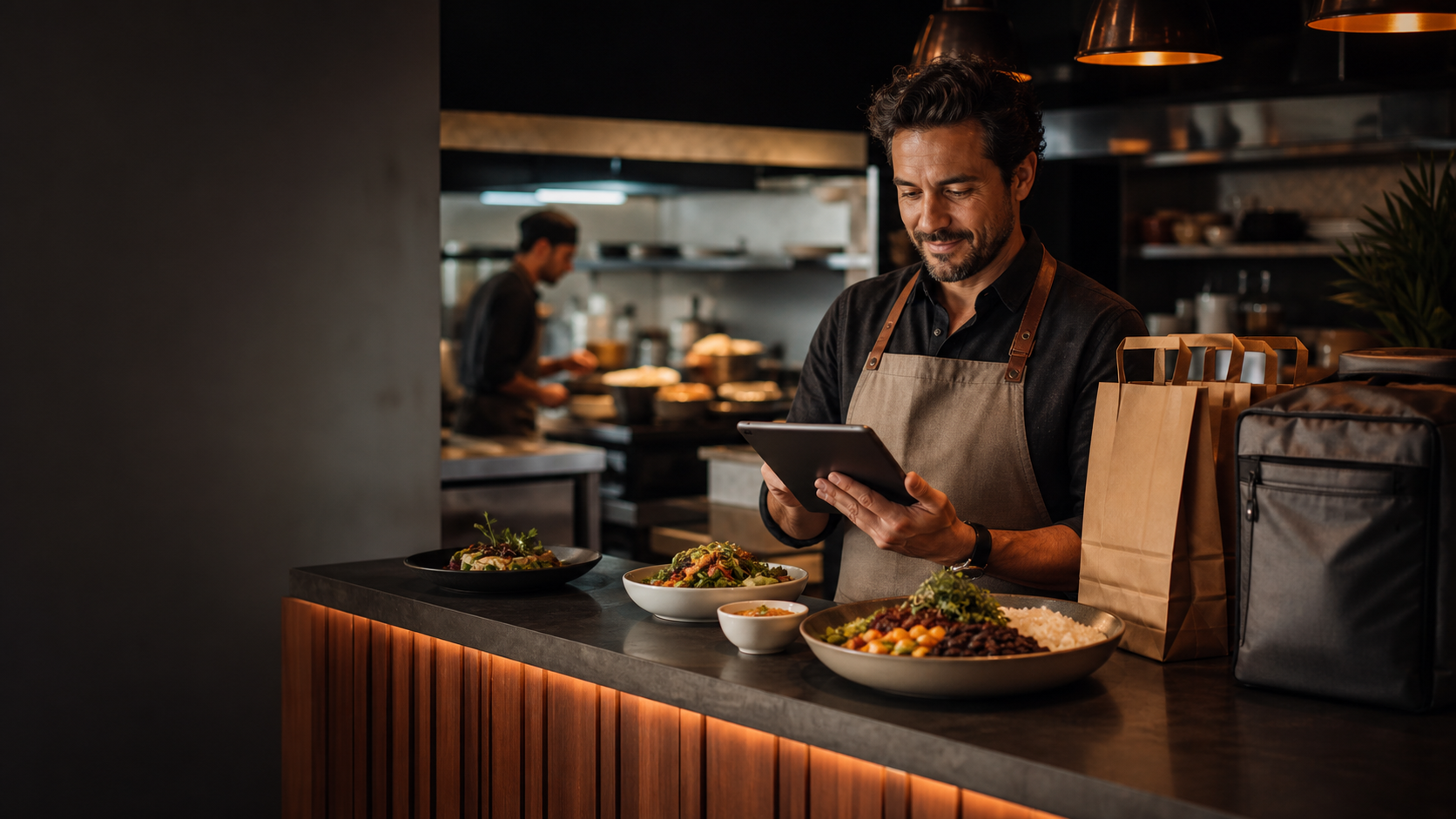 Para restaurantes usando o Foodiz